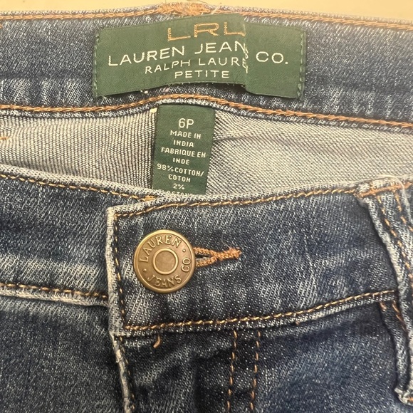 LRL Lauren Jeans - Classic Straight - size 6P - Picture 6 of 9